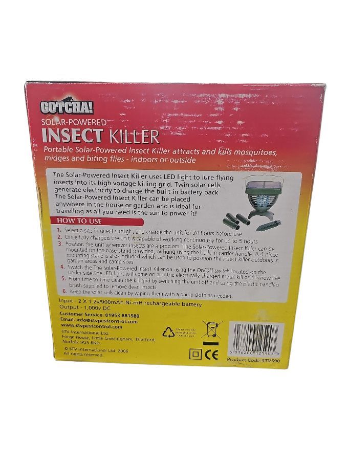 Gotacha Solar Powered Insect Killer