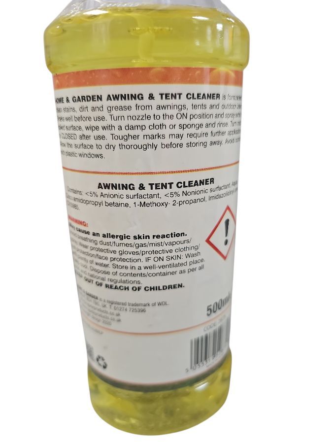 Home & Garden Awning & Tent Cleaner 500ml