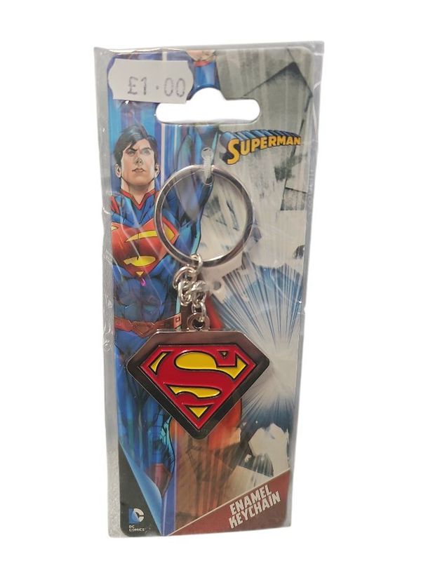 Superman keyring