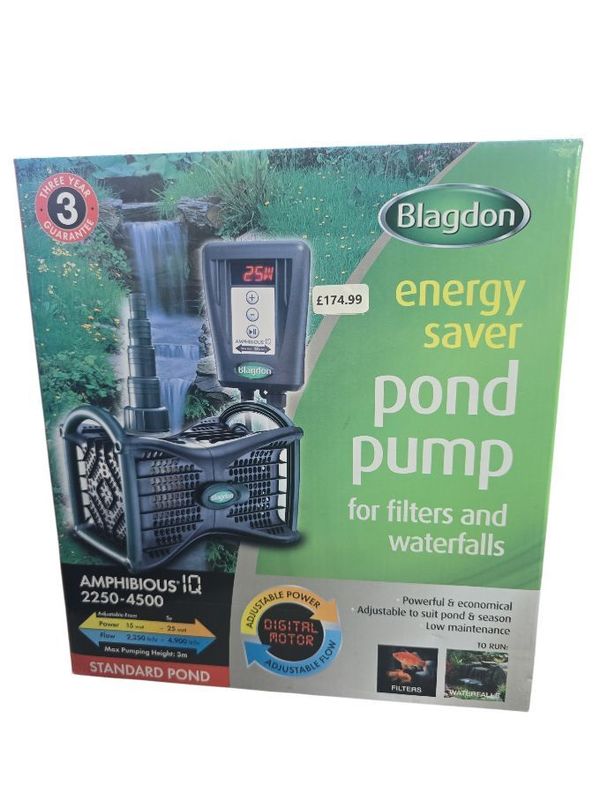 Blagdon Energy Saving Pond Pump 2250-4500