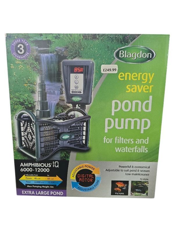 Blagdon Energy Saver Pond Pump 6000-12000