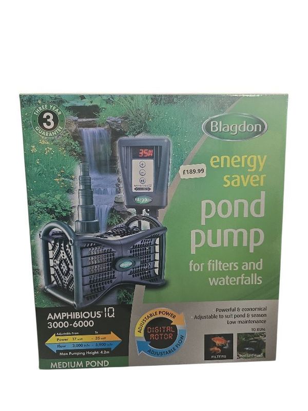 Blagdon Energy Saver Pond Pump 3000-6000