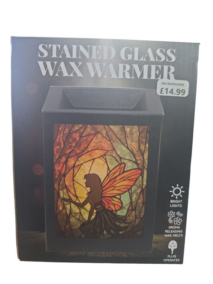 L&P Stained Glass Wax Warmer Fairy
