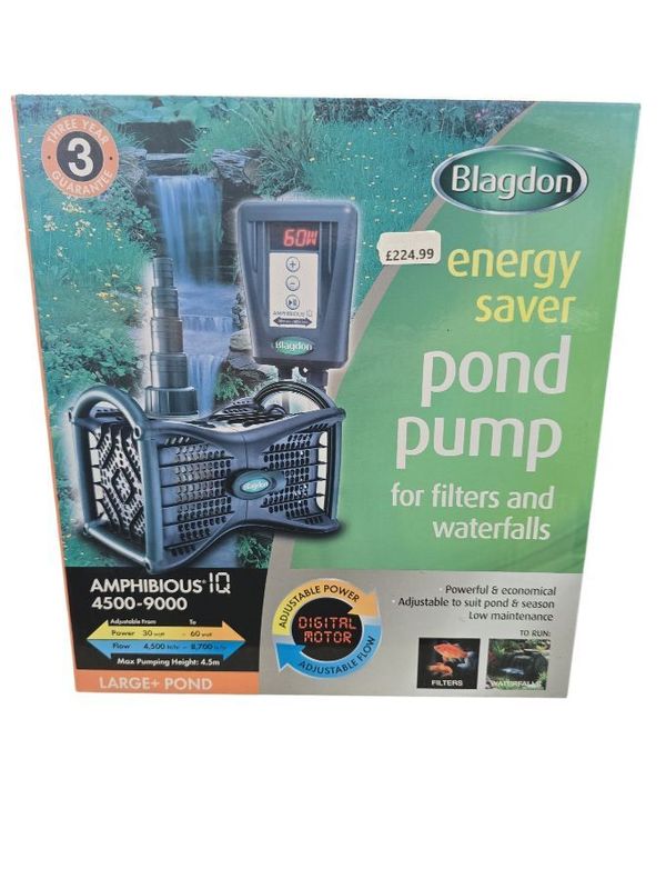 Blagdon Energy Saver Pond Pump 4500-9000