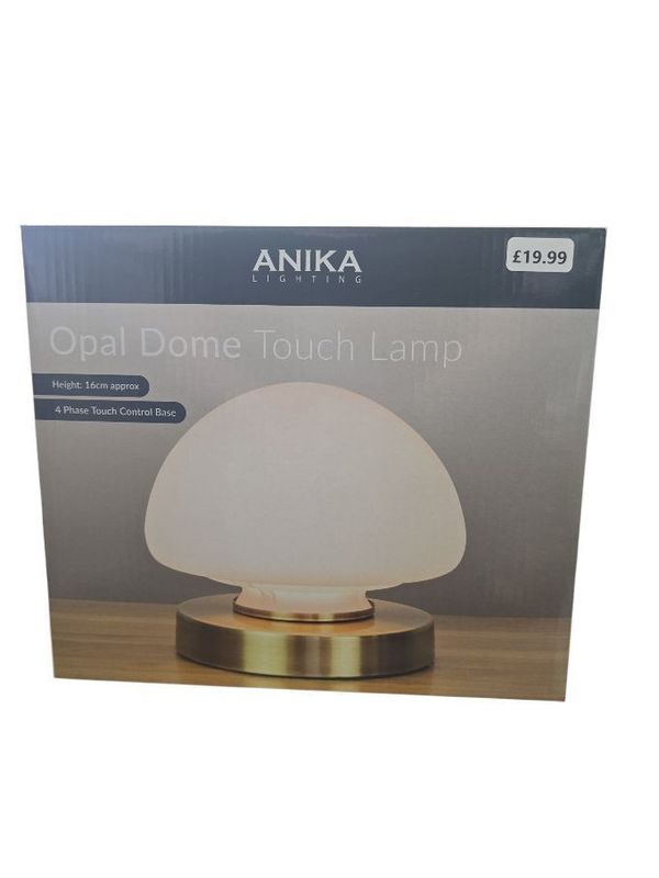 Anika Opal Dome Touch Lamp