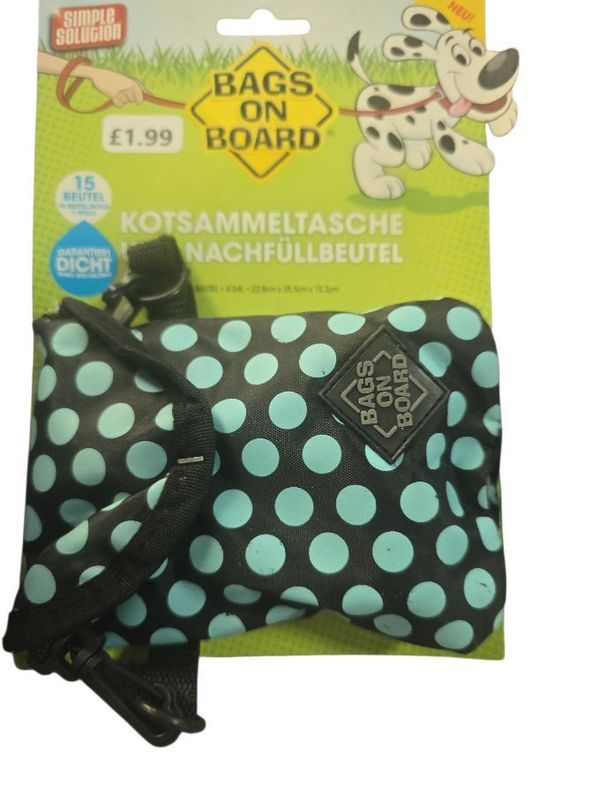 Bags on Board Teat Bag with Poo Bags
