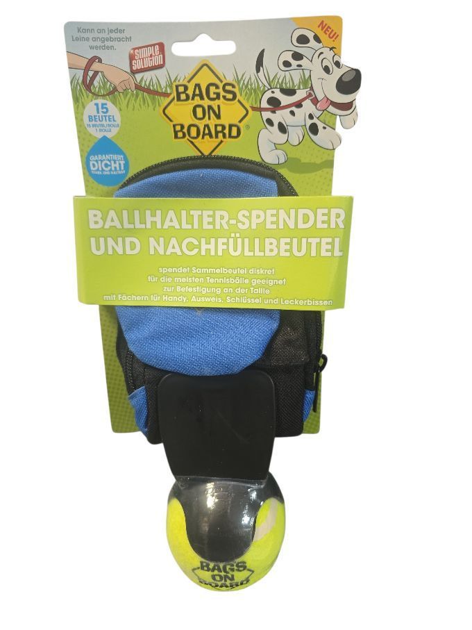 Bags on Board Treat Bag with Tennis Ball Holder