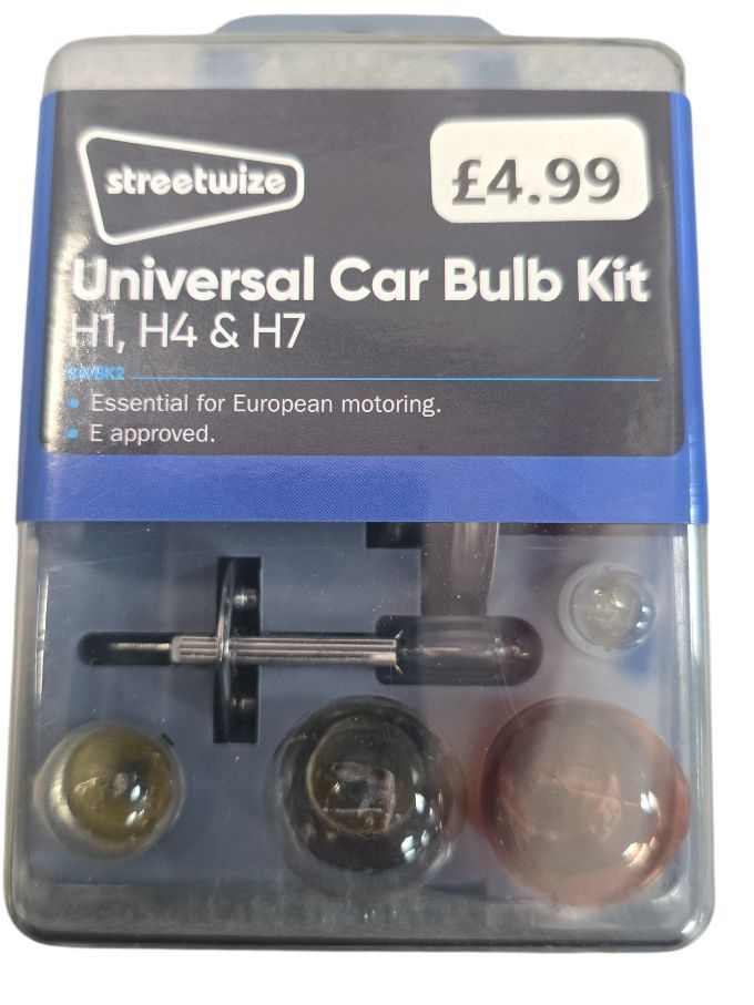 Streetwize Universal Car Bulb Kit