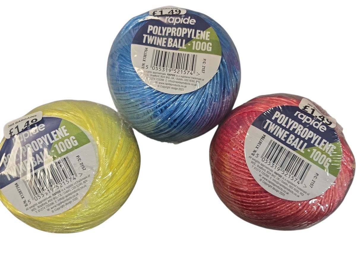 Rapide polypropylene Twine ball 100g
