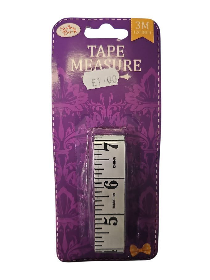 Sewing Box Tape Measure 3M / 120inch
