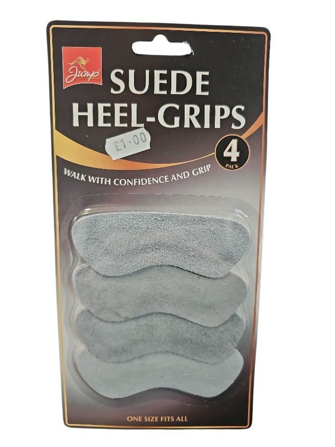 Jump Suede Heel-Grips 4pk