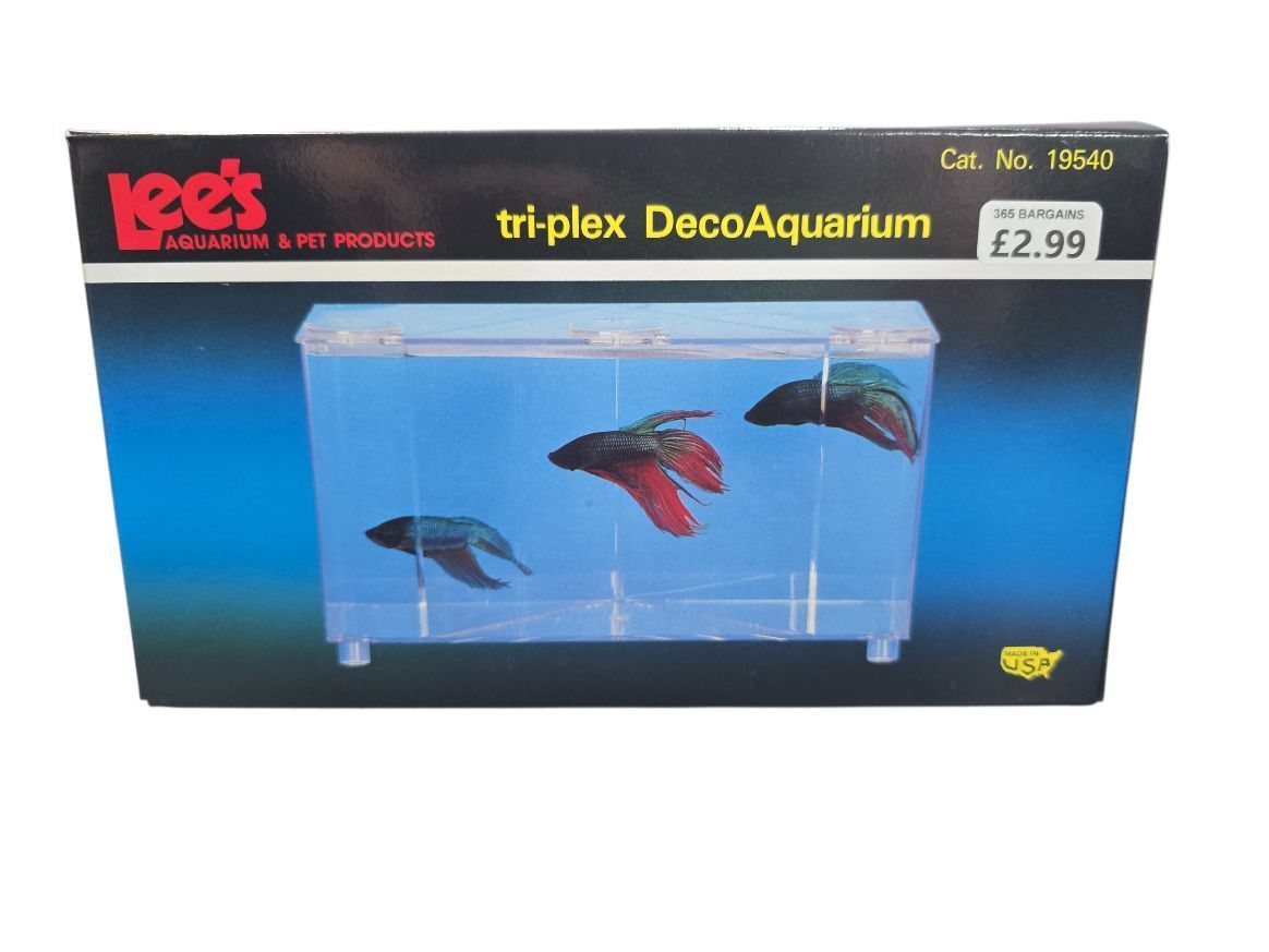 Lee's Tri-Plex Deco Aquarium