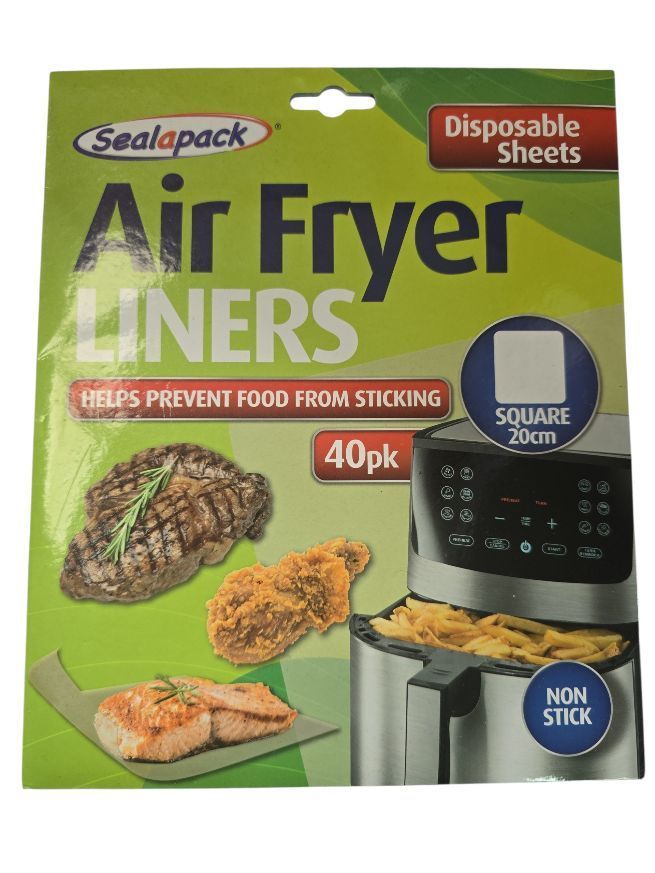 Sealapack Air Fryer Liners 40pk
