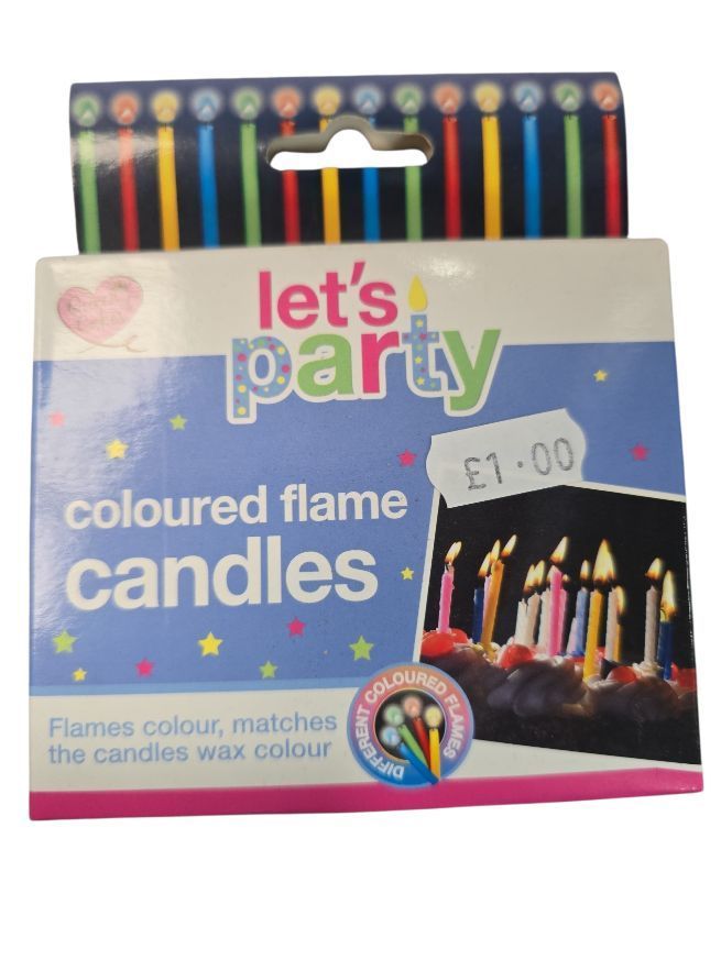 Lets Party  10pk Candles