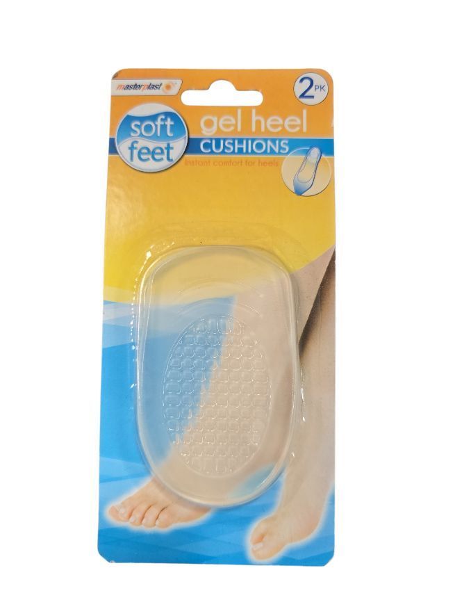 Masterplast Gel Heel Cushions 2pk