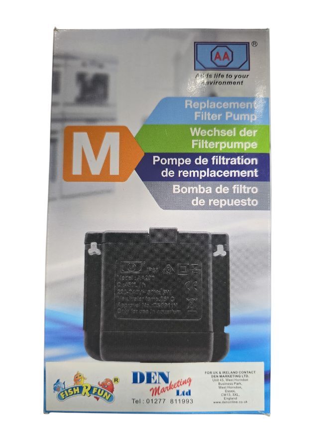 Fish R Fun Replacement Filter Pump (M)