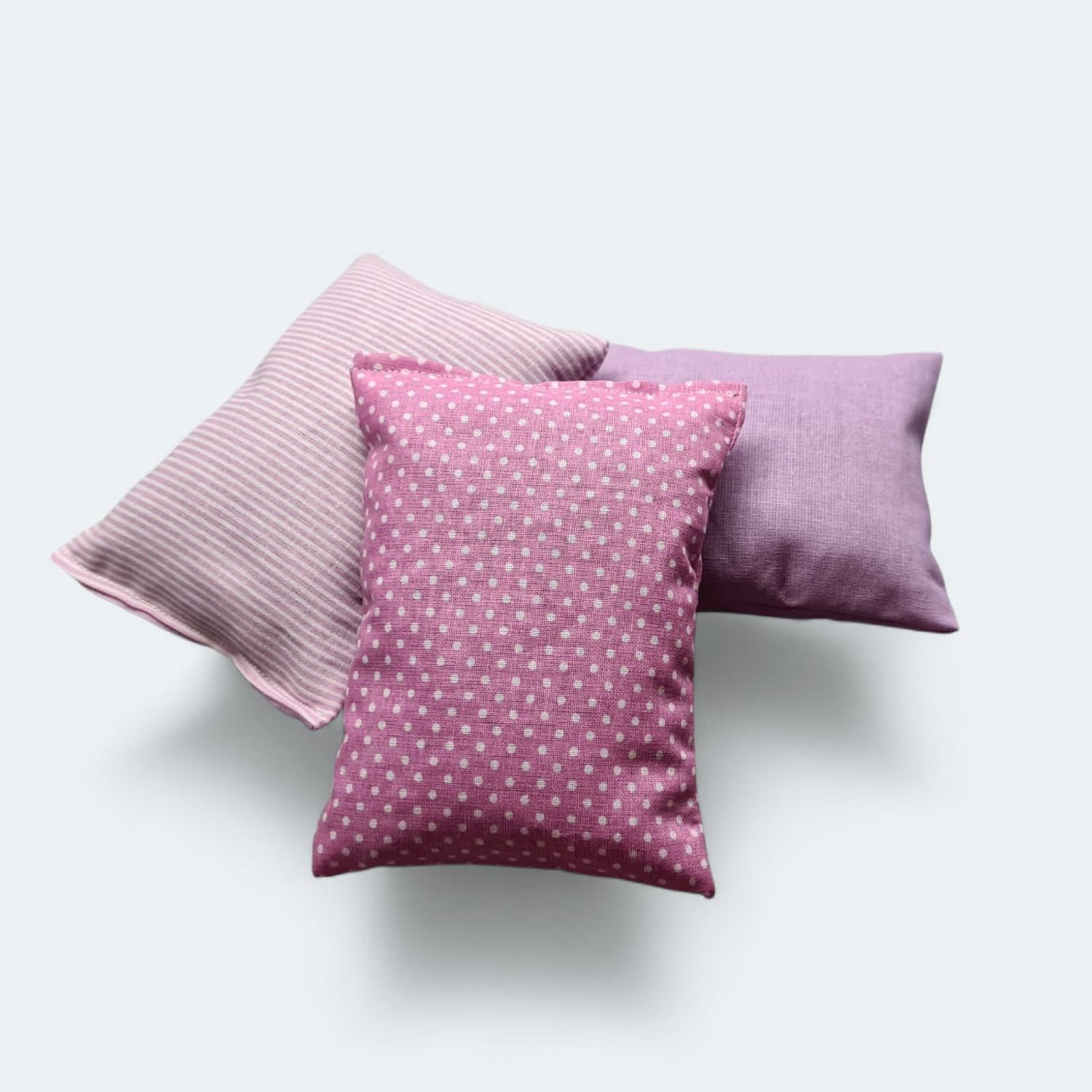 Poduszeczki z łuską gryki oraz mixem ziół - zestaw 3szt.