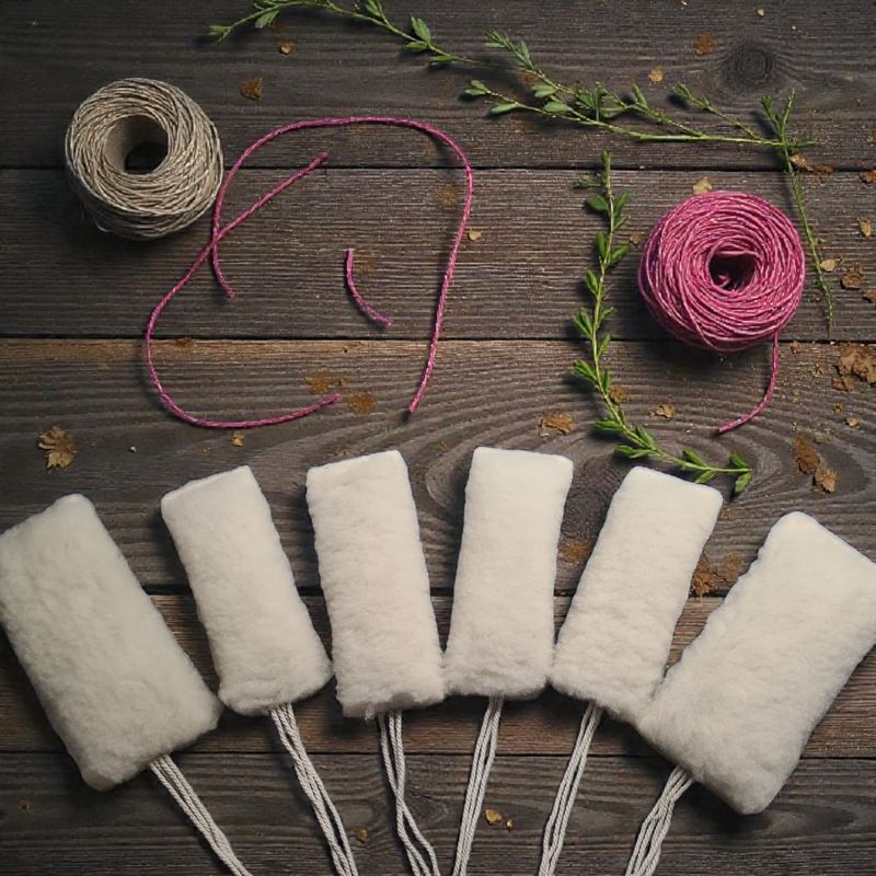 Naturalne wełniane kopacze