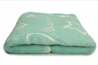 Kocyk pluszowy dla kota miętowy I Meylumi