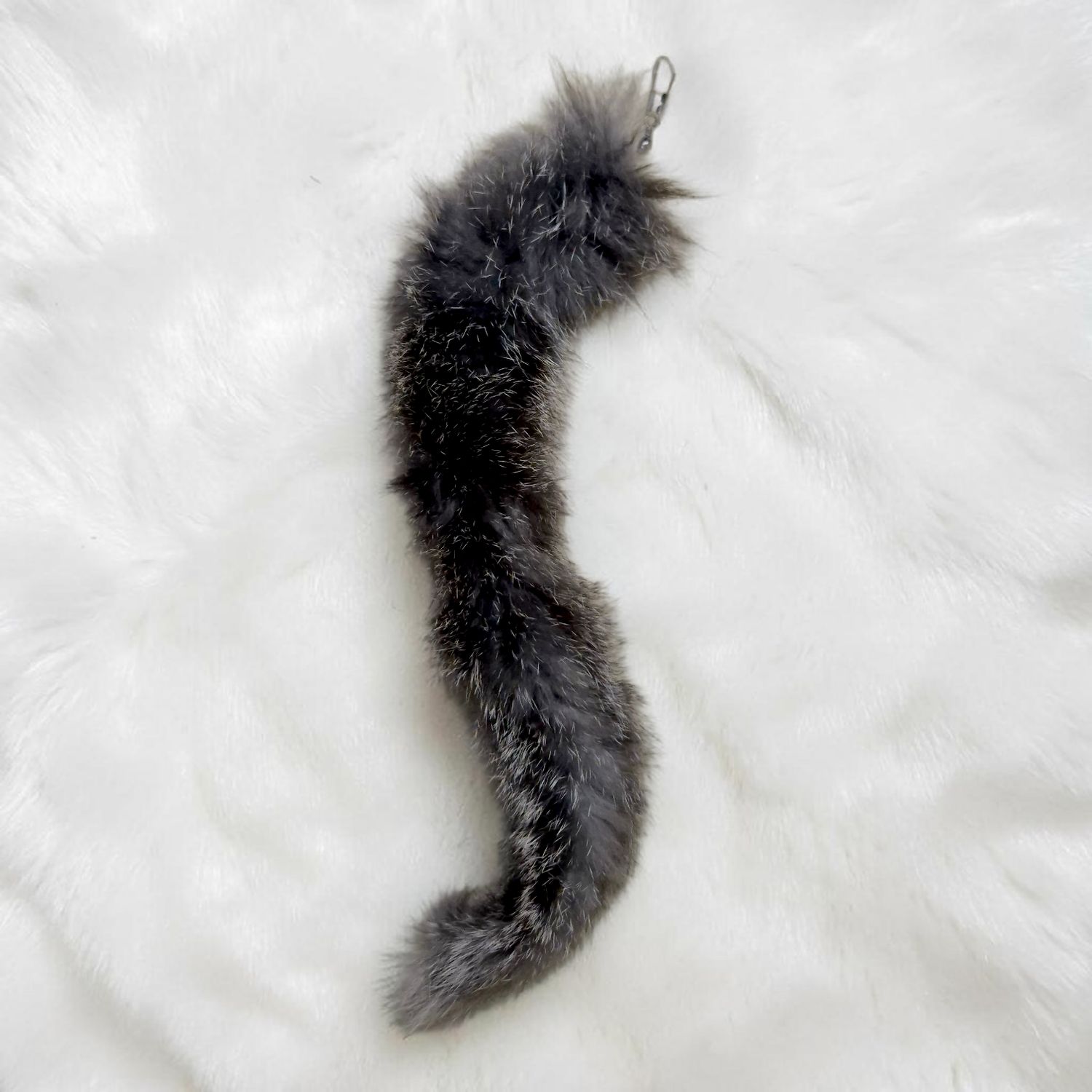 Zawieszka do wędki - Bunny Tail - Worm - 30cm - naturalna końcówka | Meylumi.pl