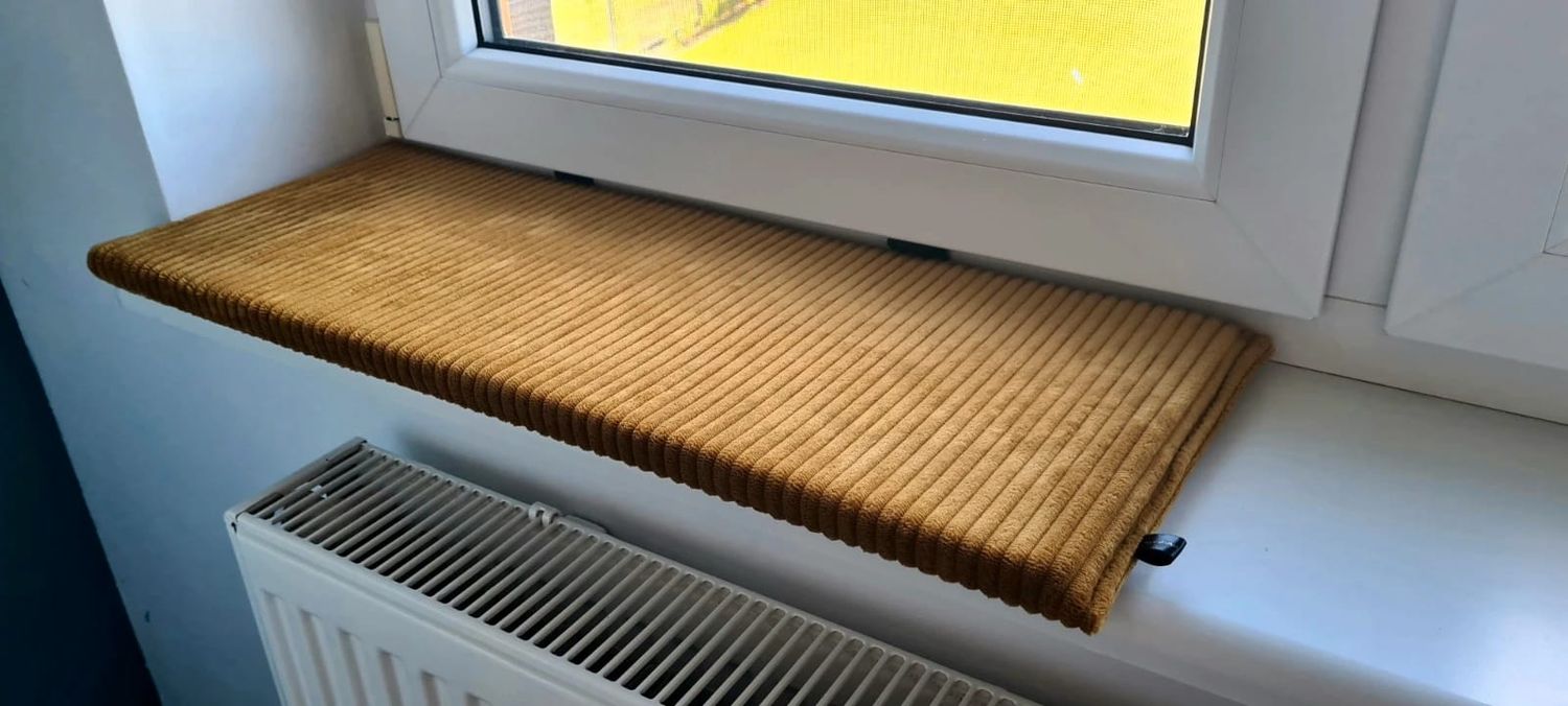 Parapetnik Pure - miękkie legowisko na parapet | Meylumi