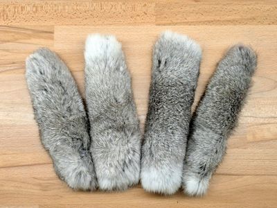Naturalna zabawka dla kota Króliś - szary - 20 cm - ręcznie szyta | Meylumi