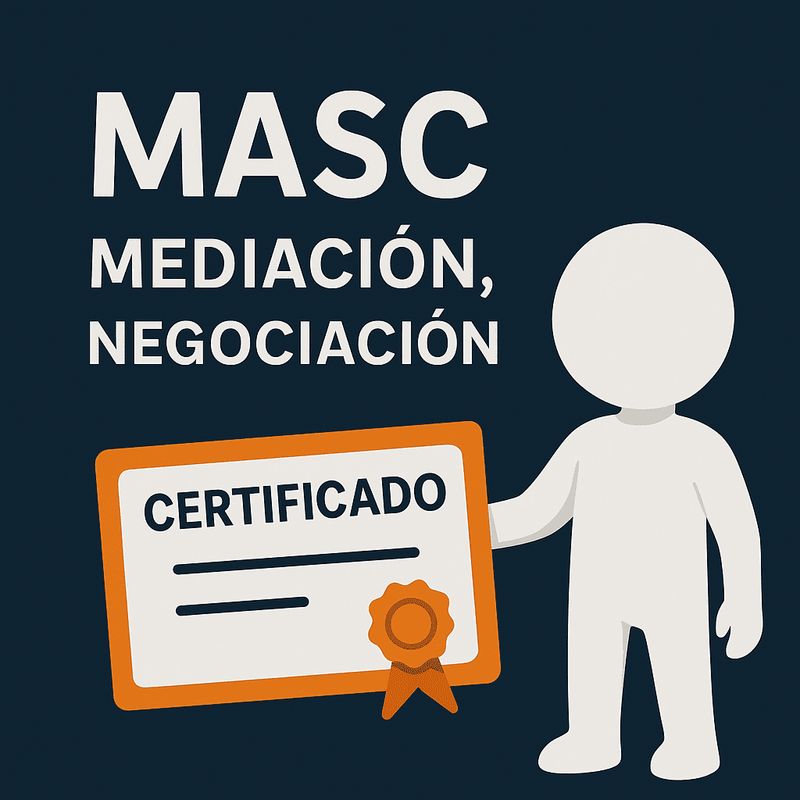 Inicio de Mediación + Contacto con la Parte Contraria + Certificado