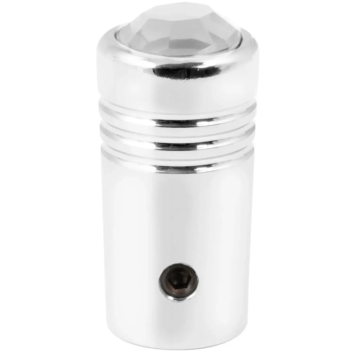1" Universal Toggle Switch Extension with Color Jewel (Clear)(2 Pack)