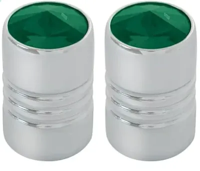 Toggle Switch Extension with Green Crystal on Top for Peterbilt Part# 92893 (2 Pack)