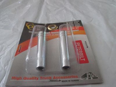 Chrome Aluminum Toggle (Amber Jewel)