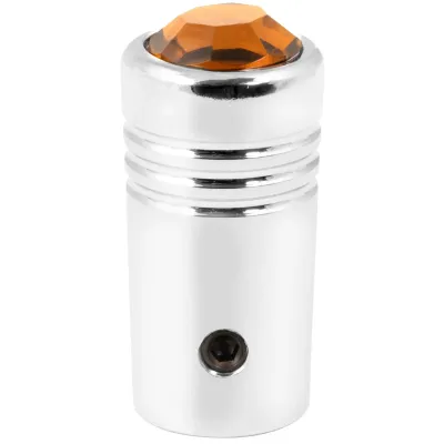1" Universal Toggle Switch Extension with Color Jewel (Amber) Part# 95120