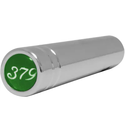 Toggle Switch Extension with “379” Green Glossy Sticker on Top for Peterbilt