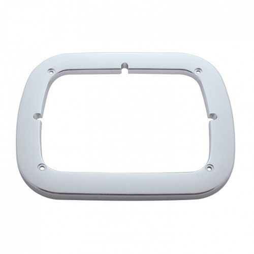 Part # 41112 Chrome Plastic Bezel for Singles 5" x 7" headlight Bezel