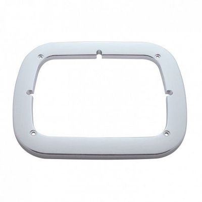 Part # 41112 Chrome Plastic Bezel for Singles 5" x 7" headlight Bezel
