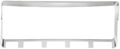 Part # 41363 Chrome Plastic Right dash Panel trim with Vizor