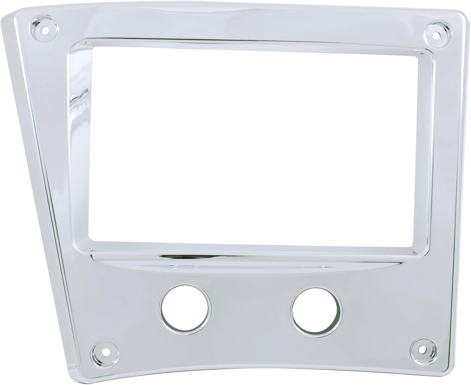 Part # 42301 Chrome plastic radio/ Air valve Trim for 2008 - 2017 Freightliner Cascadia
