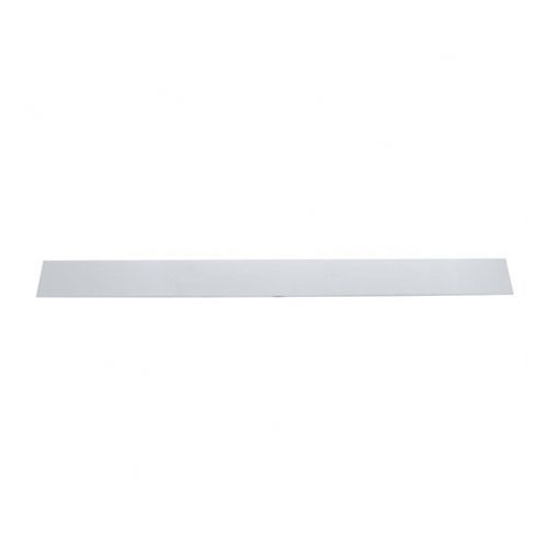 Part 10401 Chrome 2"L x 24"W Top Mud Flap Plate - Welded
