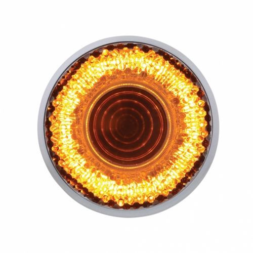Part 36526 9 LED 2" Mirage Light Amber LED with Clear