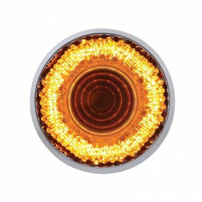 Part 36526 9 LED 2" Mirage Light Amber LED with Clear