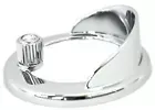Part 41926 Chrome Plastic Freightliner Clock Bezel Visor CLR
