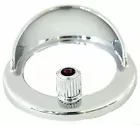 Part 41928 Chrome Plastic Freightliner Clock Bezel Visor Purple