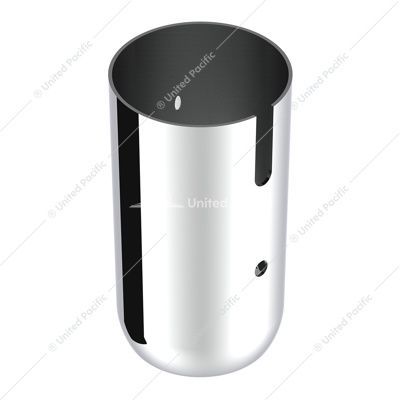 41069 Steel Lower Gearshift Knob Cover - Chrome