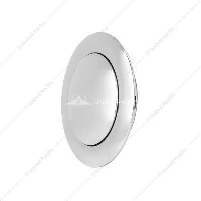 88306 Chrome Billet Style Aluminum Horn Button
