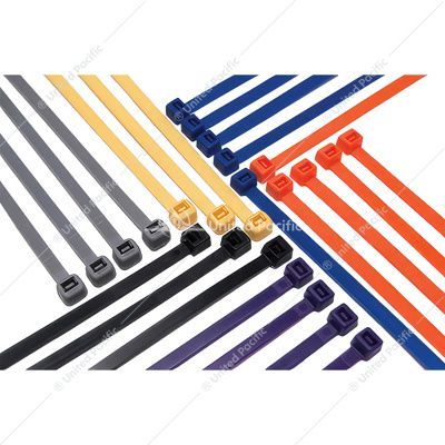 98264 4" UV Black Nylon Cable Zip Ties 18 Lbs (31-Pack)