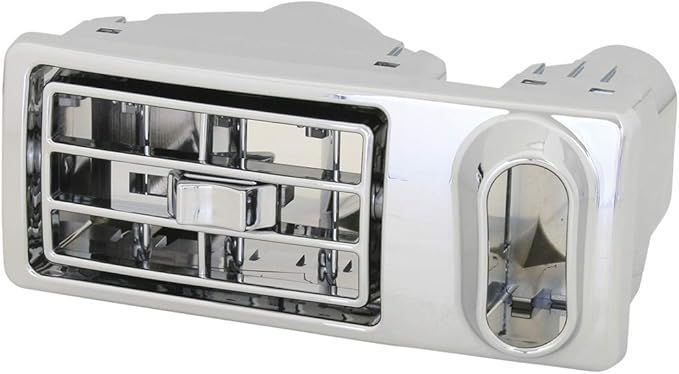 68406 Chrome Plastic AC/Heater Vent for Kenworth 2003, Drive Side