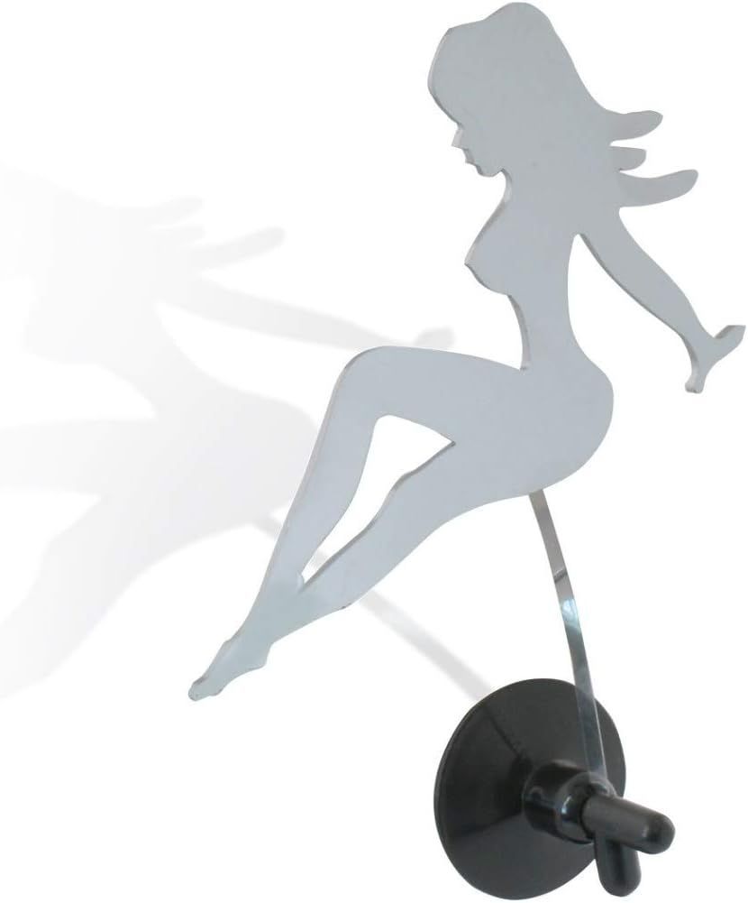 93330 Chrome Plastic Waving Lady