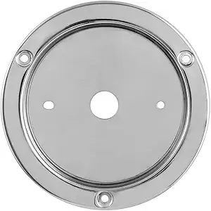 87142 Stainless Steel Flange Mount Bezel with GG Watermelon Light Mount Holes