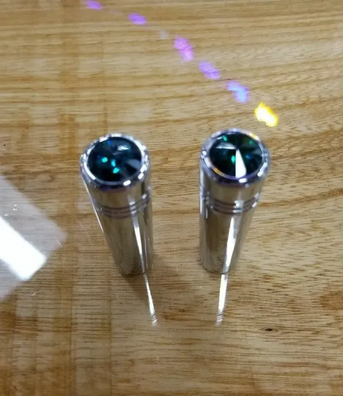 Toggle Switch Extension with Green Crystal Jewel Toggle Switch Extension with Green Crystal Jewel