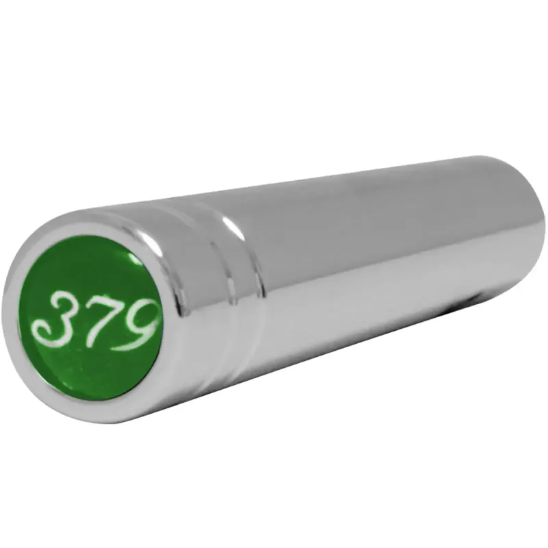 Toggle Switch Extension with “379” Green Glossy Sticker on Top for Peterbilt Toggle Switch Extension with “379” Green Glossy Sticker on Top for Peterbilt