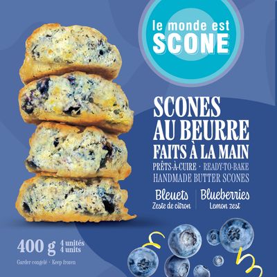BLUEBERRY scones - READY-TO-BAKE